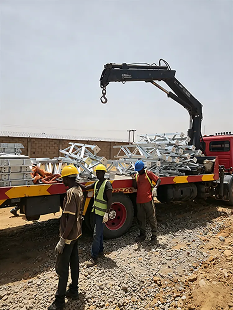 ຄວາມຄືບໜ້າຢູ່ບ່ອນສຳລັບໂຄງການສະຖານີຍ່ອຍ Zaria 330kV ຂອງໄນຈີເຣຍ