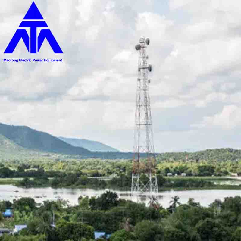 20m Steel Lattice Telecom Antenna Tower